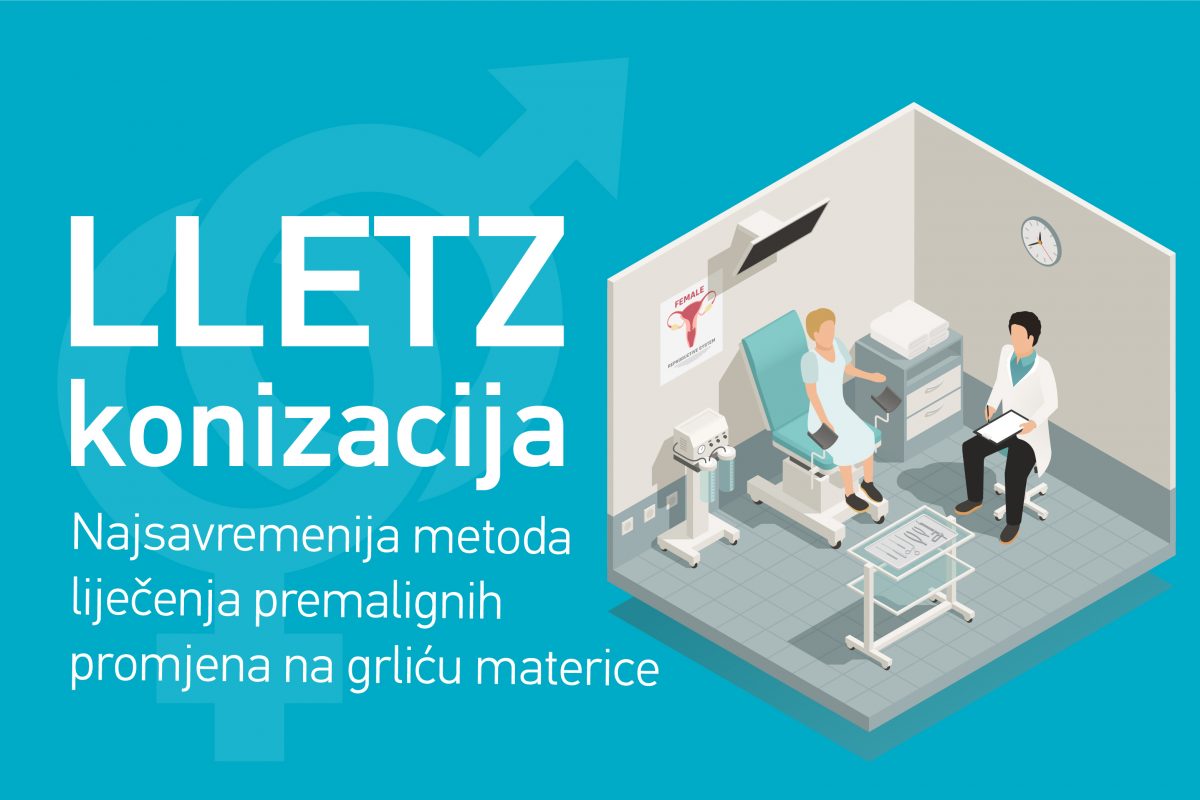 LLETZ konizacija grlića materice u Zavodu Mehmedbašić Sarajevo